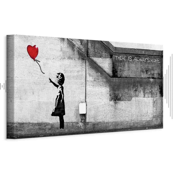Quadro - There is Always Hope (1 Part) Narrow Red