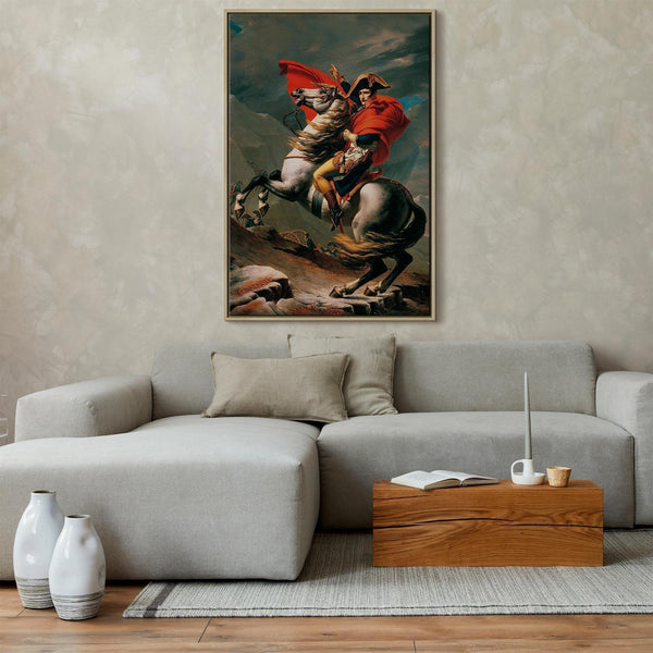 Quadro - Jacques-Louis David – Napoleon Crossing the Alps