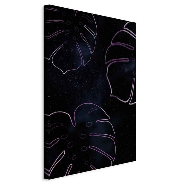 Quadro - Galactic Monstera (1 Part) Vertical