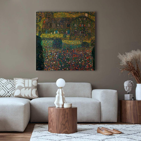 Quadro - Gustav Klimt – Country House on the Attersee Lake