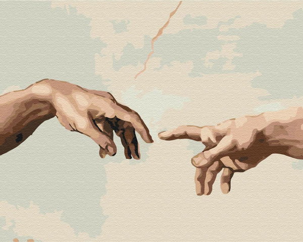 Quadro fai da te - Michelangelo – The Creation of Adam