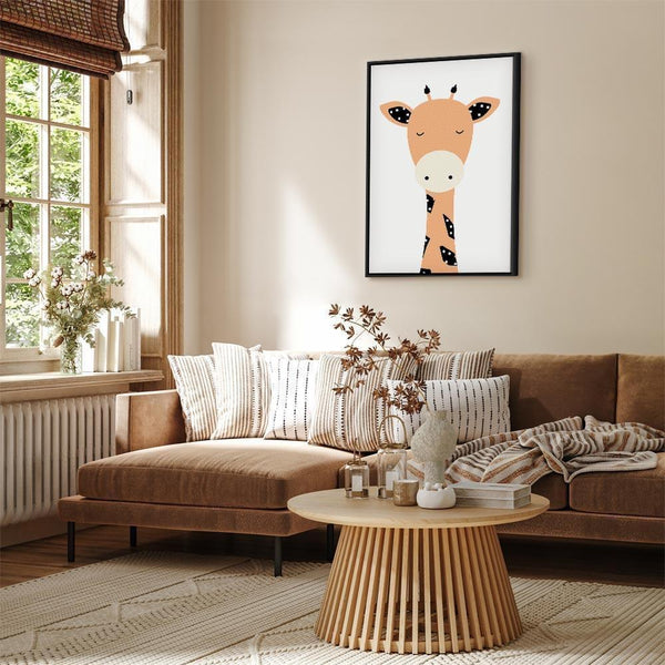 Quadro - Funny Giraffe (1 Part) Vertical