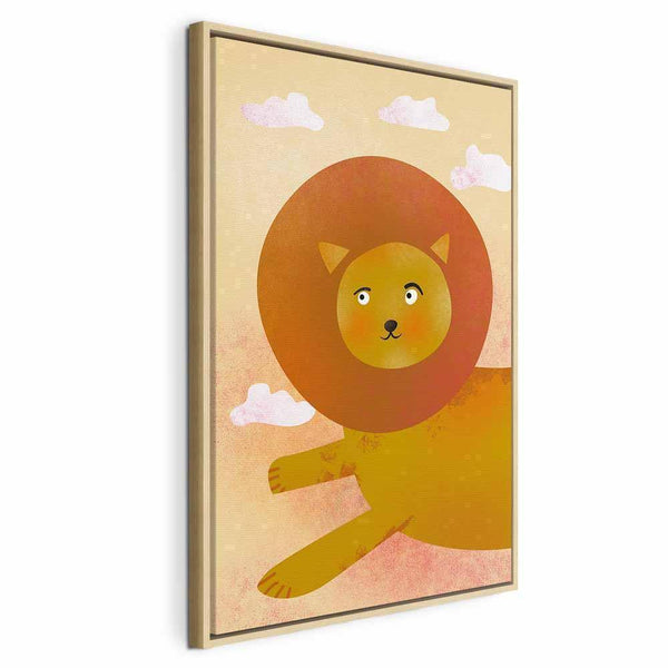 Quadro - Lion's Fun (1 Part) Vertical