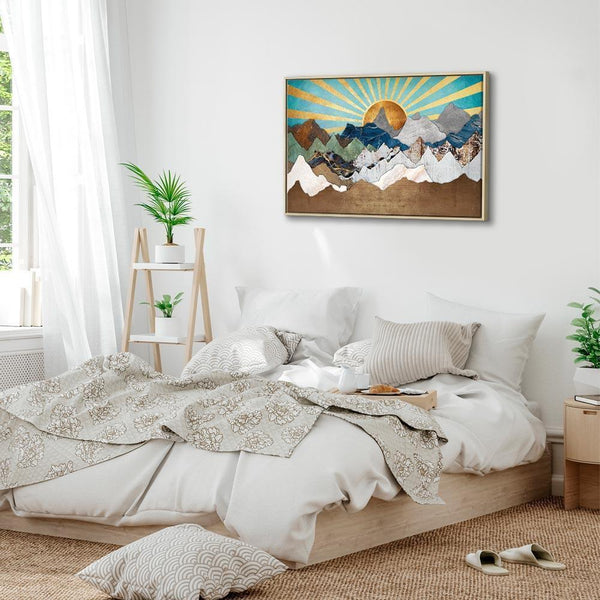 Quadro - Morning in the Mountains (1 Part) Wide