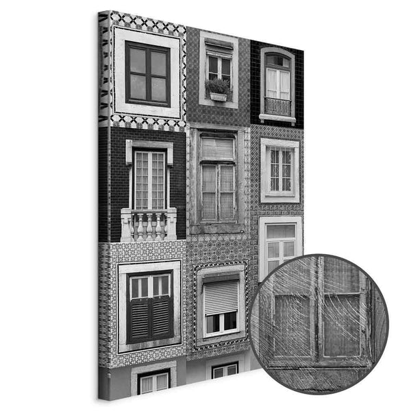 Quadro - Patterned Windows (1 Part) Vertical