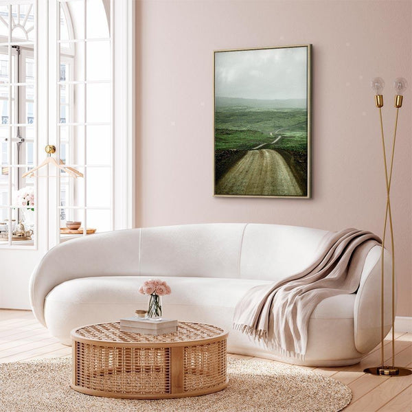 Quadro - Road Across the Plains (1 Part) Vertical