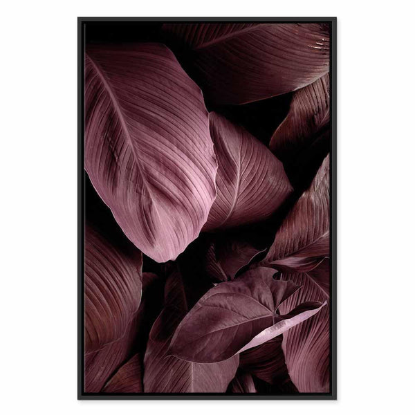 Quadro - Velvet Leaves (1 Part) Vertical