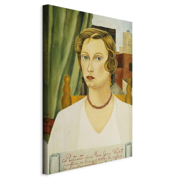 Quadro - Frida Kahlo – Portrait of Mrs Jean Wight