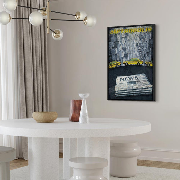 Quadro - Metropolis (1 Part) Vertical