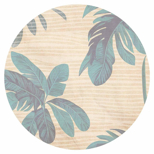 Carta da parati rotonda - Misty tropics