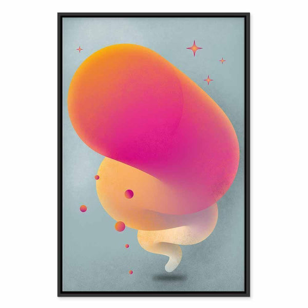 Quadro - Pink Streak (1 Part) Vertical