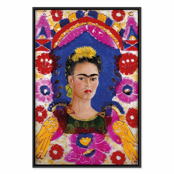 Quadro - Frida Kahlo – The Frame (Self-Portrait)