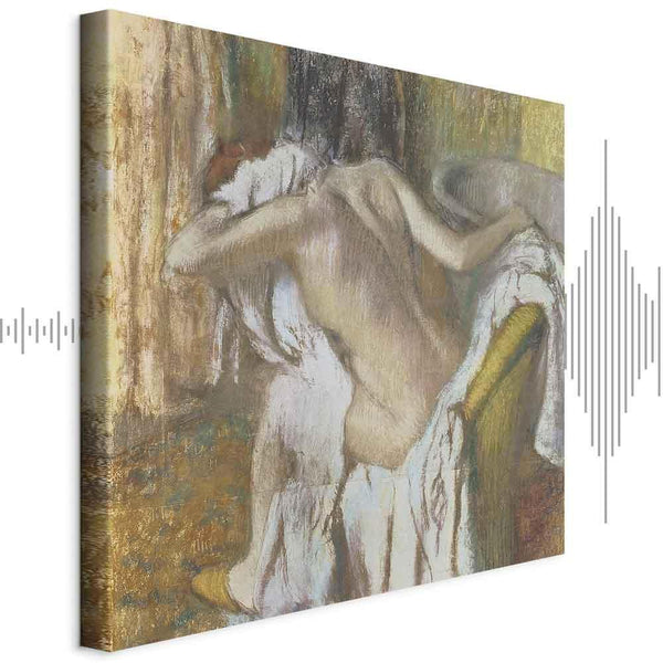 Quadro - Edgar Degas – Woman drying herself