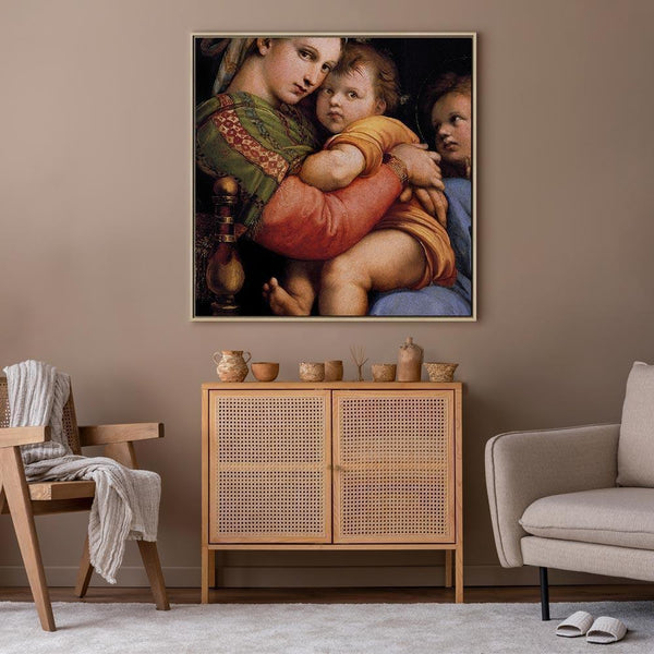 Quadro - Rafael Santi – Madonna on a Chair