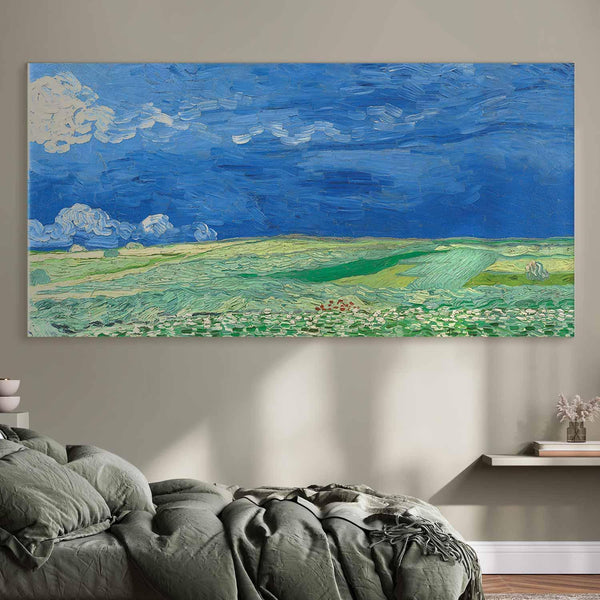 Quadro XXL - Vincent van Gogh – Wheat Field under Thunderclouds