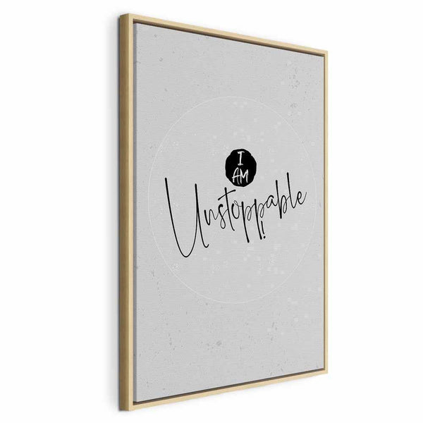 Quadro - I Am Unstoppable (1 Part) Vertical