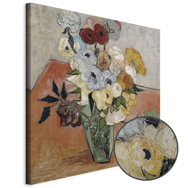 Quadro - Vincent Van Gogh – Stilllife with Japanese vase, roses and anemones