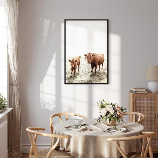Quadro - Mother and Calf (1 Part) Vertical
