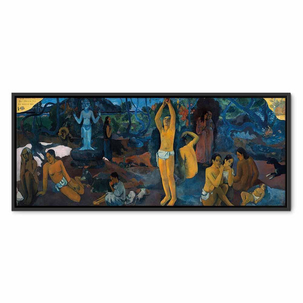 Quadro - Paul Gauguin – Where Do We Come From? What Are We? Where Are We Going?