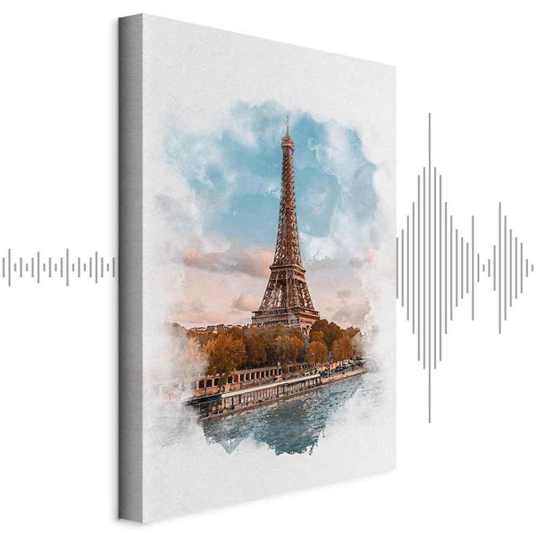 Quadro - Paris View (1 Part) Vertical