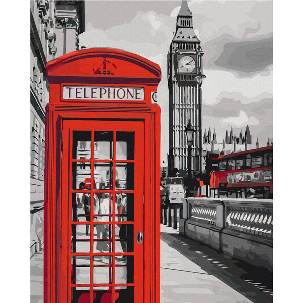 Quadro fai da te - Telephone Booth