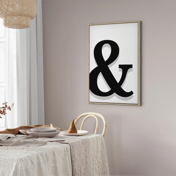 Quadro - Decorative Letter (1 Part) Vertical