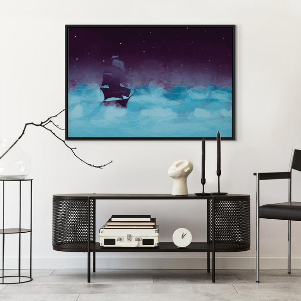 Quadro - Night Waves (1 Part) Wide - Third Variant