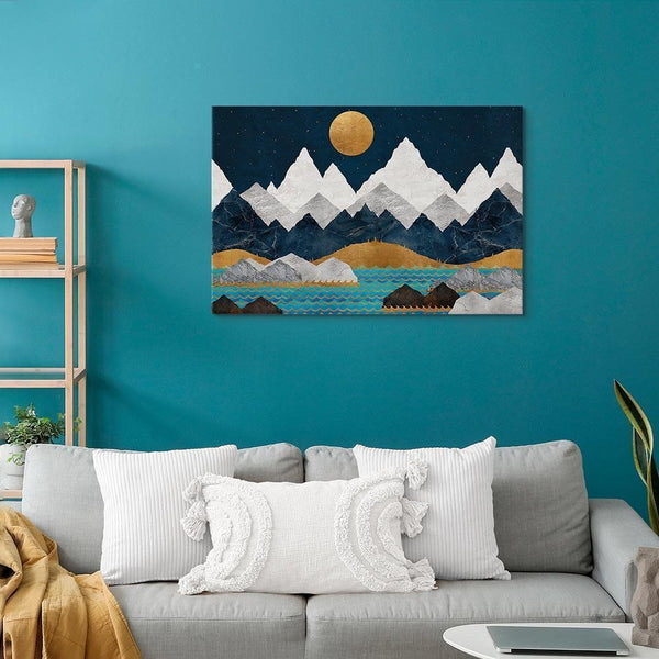 Quadro - Night in the Mountains (1 Part) Wide