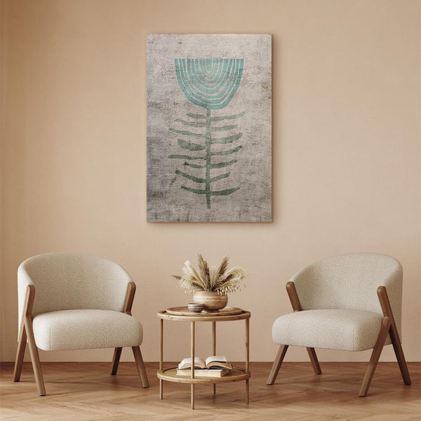Quadro - Blue Lily (1 Part) Vertical