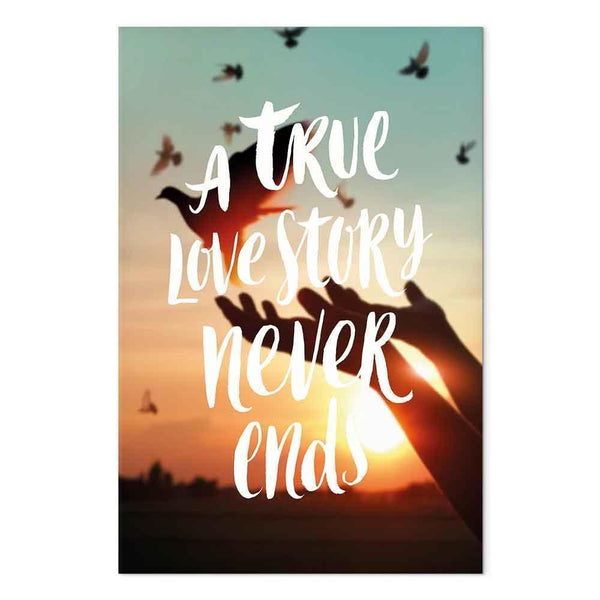 Quadro - A True Love Story Never Ends (1 Part) Vertical