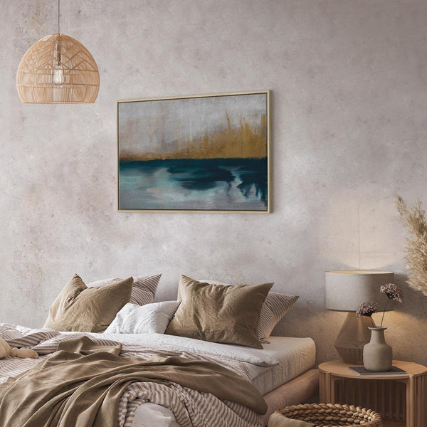 Quadro - Golden Grasses (1 Part) Wide