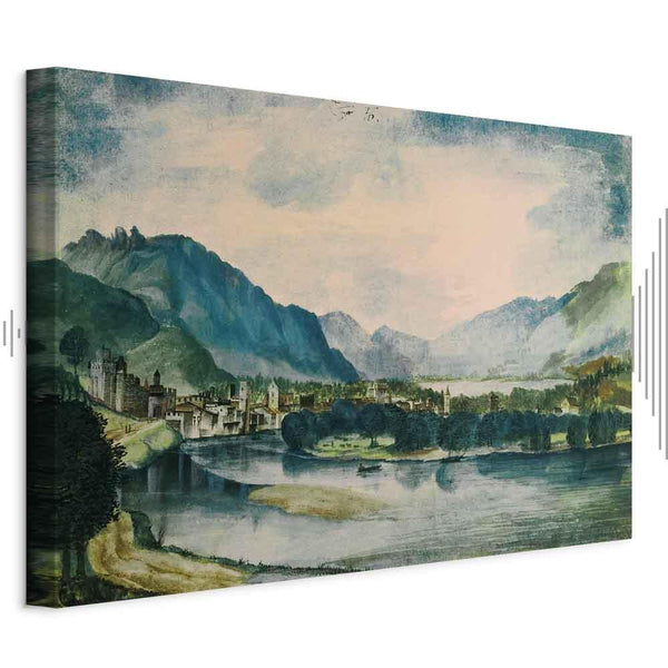 Quadro - Albrecht Dürer – View of Trento from the North