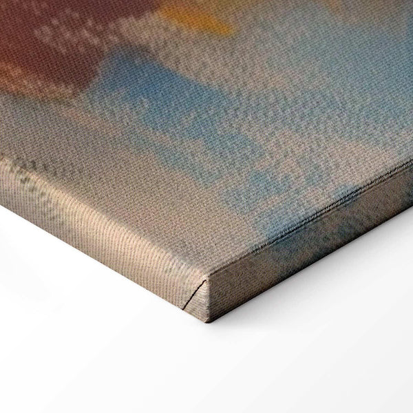 Quadro - Flowery bench - impressionist painting full of flowers