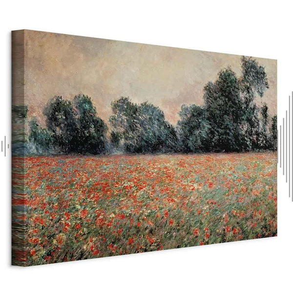 Quadro - Claude Monet – Field with wild Poppies