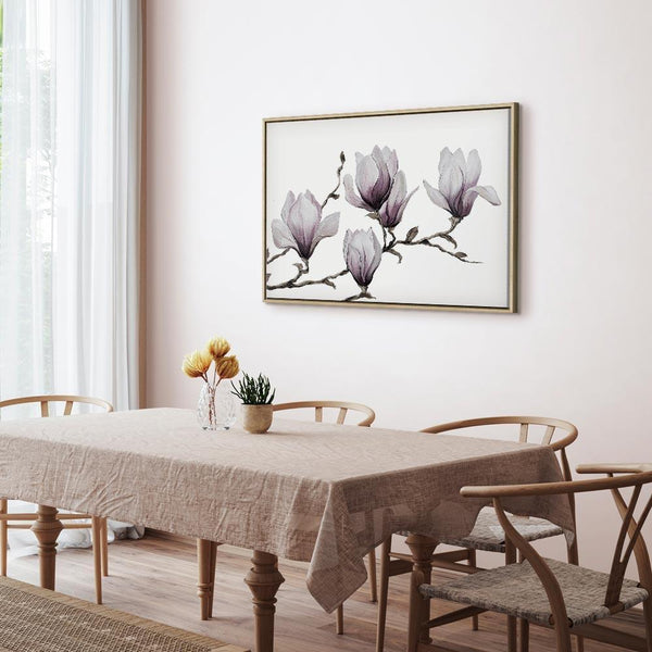 Quadro - Painted Magnolias (1 Part) Wide