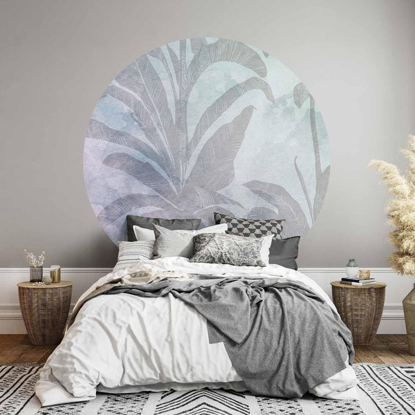 Carta da parati rotondi - Misty tropics