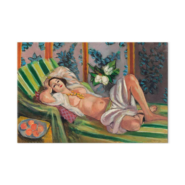 Quadro - Henri Matisse – Reclining Odalisque with Magnolias