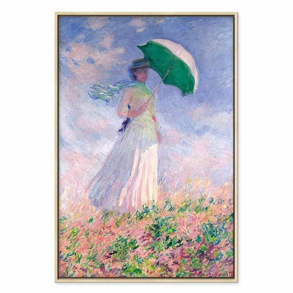 Quadro - Claude Monet – Woman with a Parasol, facing right