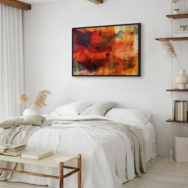 Quadro - Explosion of Wild Colors (1 Part) Wide