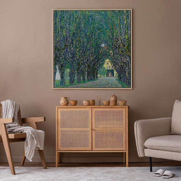 Quadro - Gustav Klimt – Avenue in the Park of Schloss Kammer