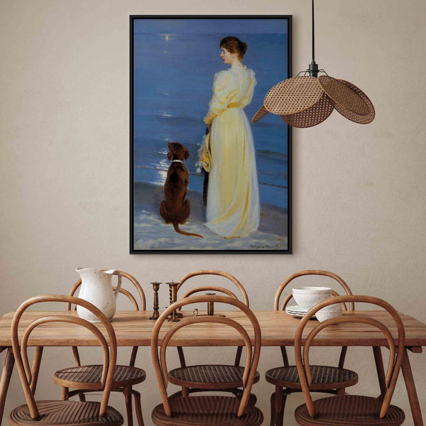 Quadro - Peder Severin Kroyer – Summer Evening in Skagen