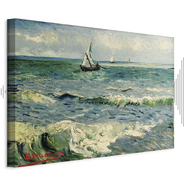 Quadro - Vincent van Gogh – Seascape at Saintes-Maries