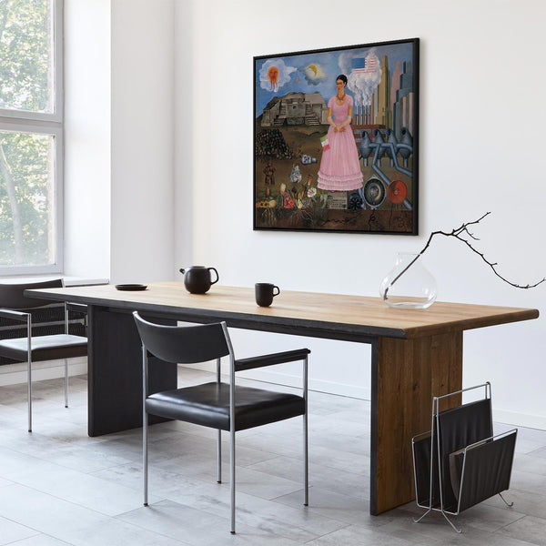Quadro - Frida Kahlo – Self-Portrait on the Borderline Between Mexico and the United States
