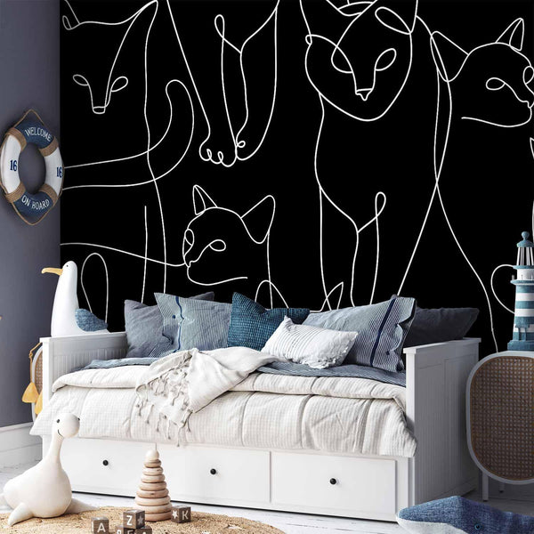 Carta da parati - Cat Habits - First Variant