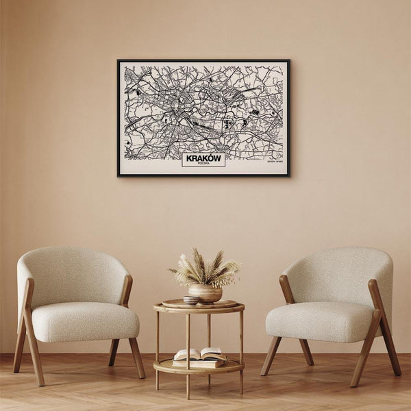 Quadro - City Plan: Krakow (1 Part) Wide