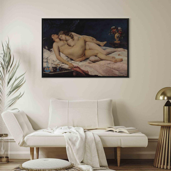 Quadro - Gustave Courbet – Sleeping