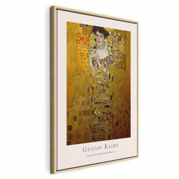 Quadro - Gustav Klimt - Portrait of Adele Bloch (1 Part) Vertical