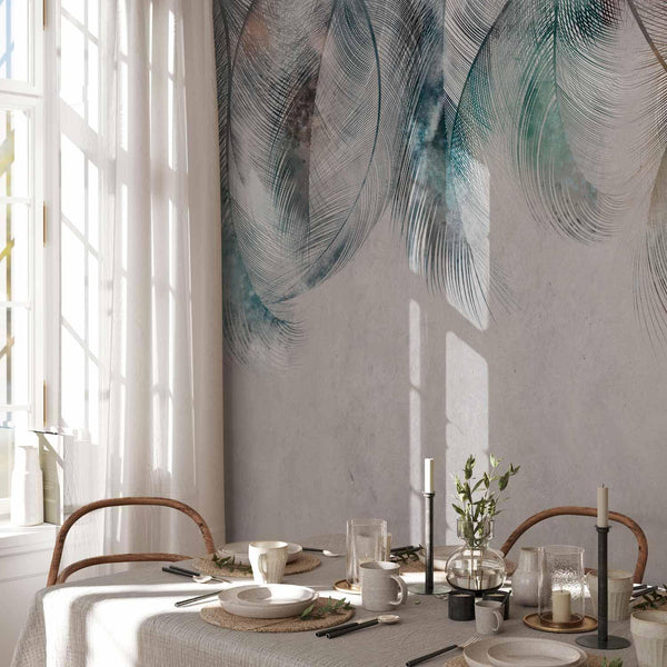 Carta da parati - Colourful Feathers
