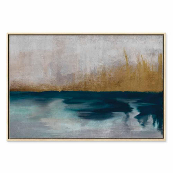 Quadro - Golden Grasses (1 Part) Wide