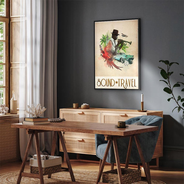 Quadro - Sound Travel (1 Part) Vertical